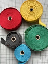 Acrylic Herringbone Webbing Tape Bundle - 5 Colours