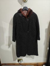 Vintage long listrakhan coat - vintage,