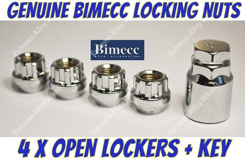 Locking wheel nuts open - wheel,