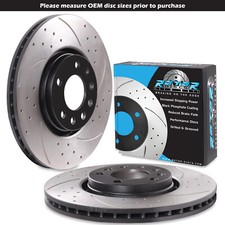 FRONT DRILLED GROOVED 308mm