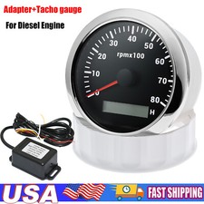 85mm Diesel Engine Tachometer