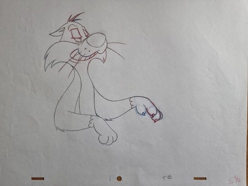 Warner bros animation art - animation,