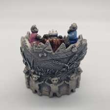 Tudor Mint Collectible Pewter Egg 1509 TEDDY'S PICNIC UK Myth Magic