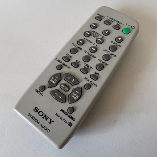 Genuine sony sep707 remote - sony, rm-sep707