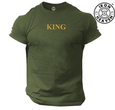 King T Shirt Gym Clothing Bodybuilding Training Workout Exercise Boxing MMA Top