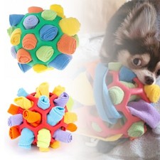 Dog Pet Nose Training Toy Snuffle Ball Sniffing Treat Foraging Puzzle Feeder