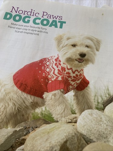 Dog coat knitting pattern - dog,
