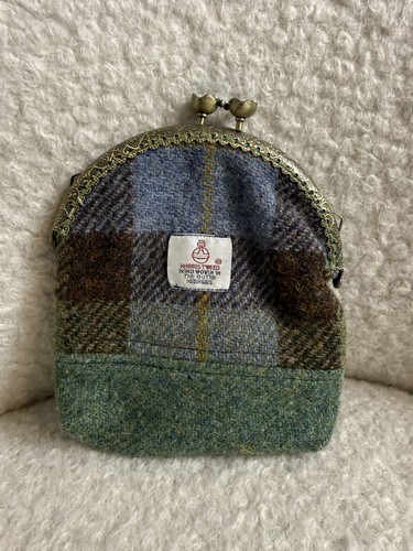 Harris tweed eigg coin - tweed, purse