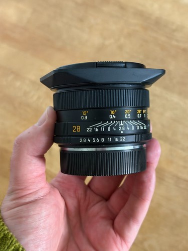 Leica elmarit 28mm - r,