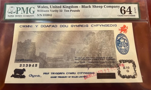Welsh wales ten pounds - wales, bank