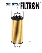 OIL FILTER OE 672/9 FILTRON I