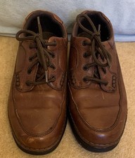 Nunn Bush Comfort Gel Shoes Men’s Size 9.5 Leather Brown Lace Up