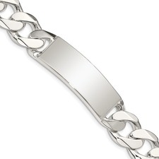 Sterling Silver Curb Link ID