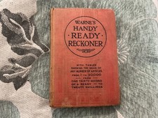 warnes handy ready reckoner