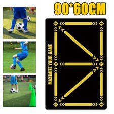 Football Skills Mat Football Soccer Ball Control & Training Mat Non Slip UK NEW
