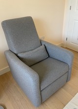 Monte for Sprout San Francisco Grano Glider Recliner with swivel in grey 