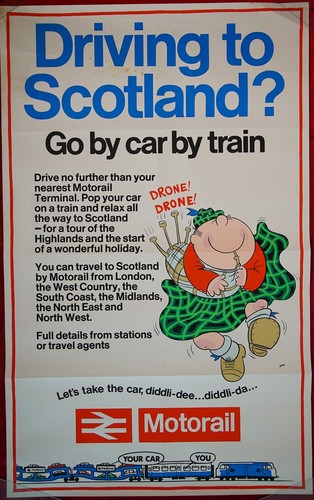 Motorail driving scotland - motorail, to