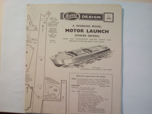 Hobbies design motor launch - hobbies, no