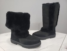Ugg Australia Sundance II Revival Tall Sz 5 Waterproof Shearling Boots Fold Down