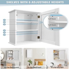 Wall Mounted Bathroom Storage
