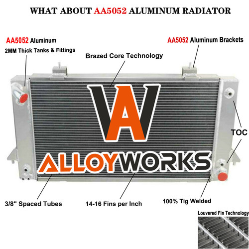 Full aluminum radiator for - radiator,