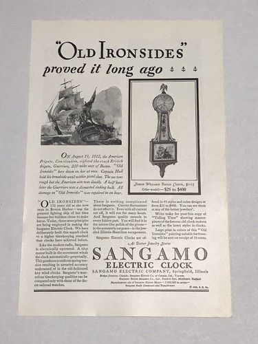 Sangamo electric clock 1929 - sangamo,