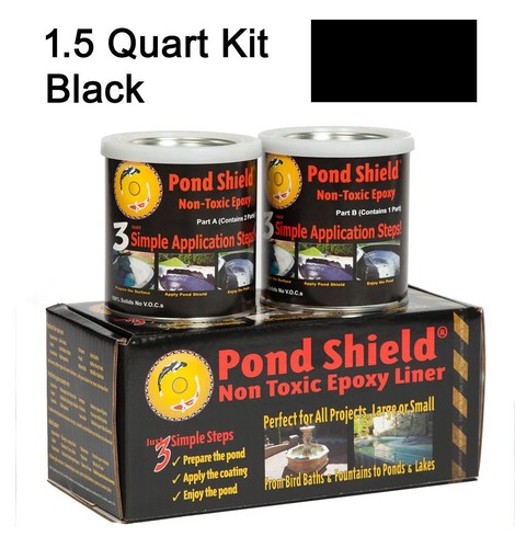 Black quart kit pond - black,