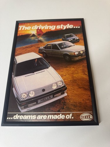 Framed mk1 golf - framed,