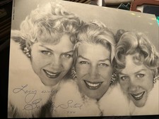 Beverley Sisters Signed Photo