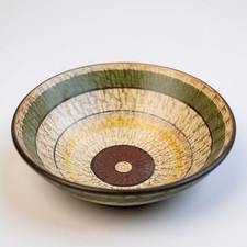 Hand Painted Pottery Bowl