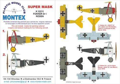 Montex mxk32211 fokker - mxk32211,