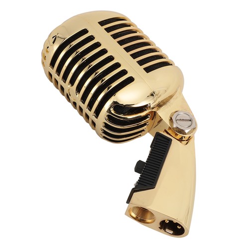 Retro style dynamic microphone - retro,
