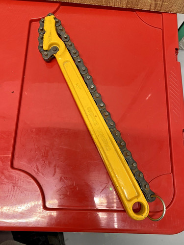 Chain wrench 12inch strap - 12inch,