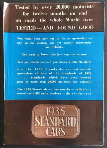 Standard car range sales - range,