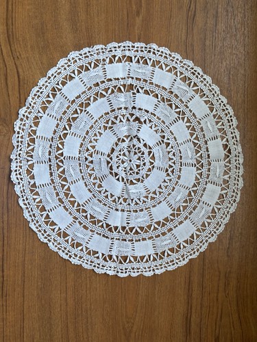 Vintage crochet mat lace - vintage,