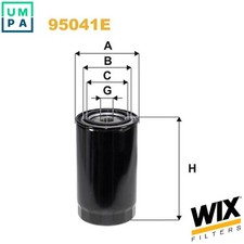 FUEL FILTER 95041E FOR TERBERG-BENSCHOP BERKHOF DAF CF/65 LF/45/55 SB  IVECO