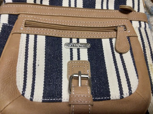 Multisac blue cream - cream, canvas