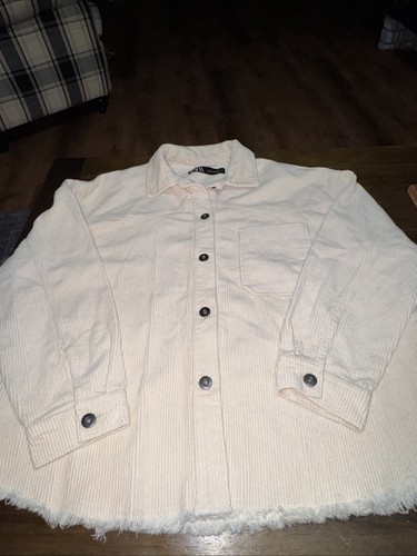 Zara corduroy white ivory - zara,