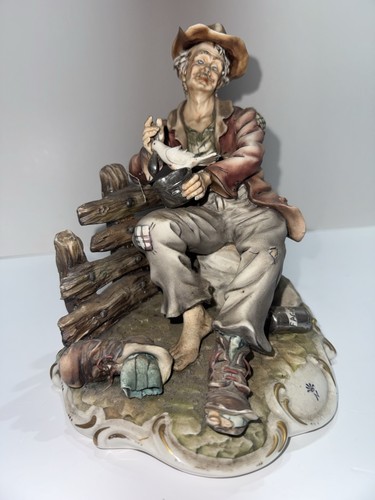 Vintage capodimonte figurine - vintage,