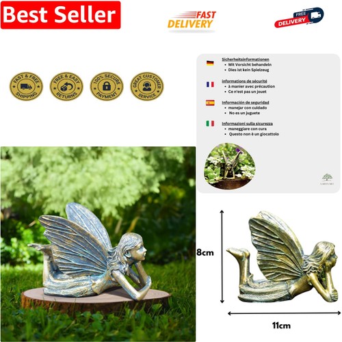Resin fairy garden ornaments - resin,
