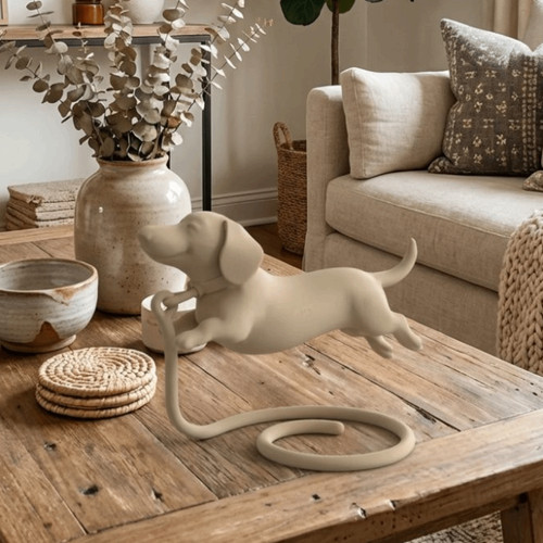Plastic floating dachshund - floating,