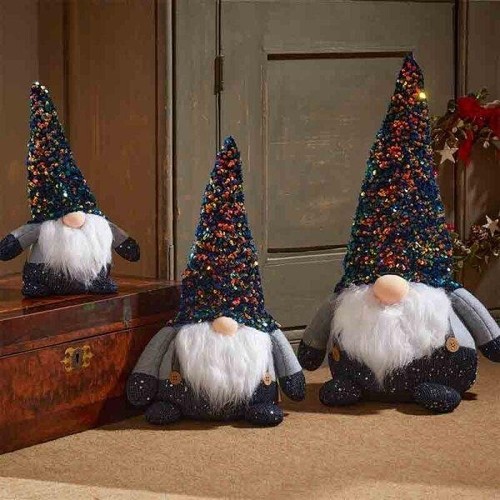 Christmas decoration navy - navy, gonk