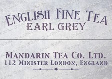 Earl Grey STENCIL CRATE Panels