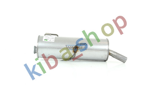 Exhaust system rear silencer - exhaust,