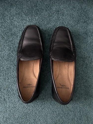 Dockers black slide - dockers, loafers