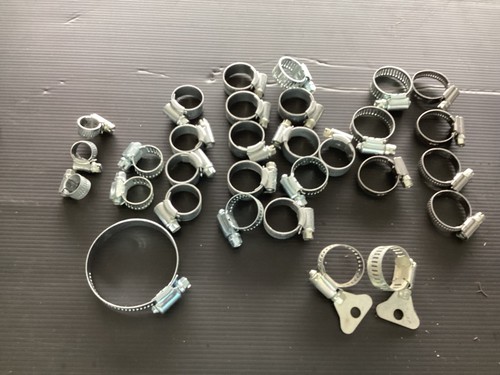 Assorted jubilee clips - 30,