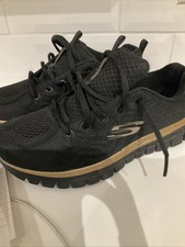 Skechers Womens Graceful Get Connected Sports Trainers 12615  Size Uk5  