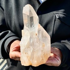 2.4LB A+++ Large Himalayan top quartz clusters/mineral samples -