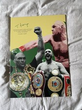 Tyson Fury Metal Displate Poster