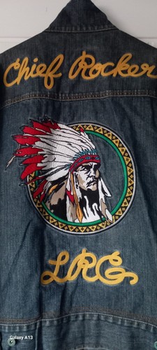 Denim jacket lng chief - denim,
